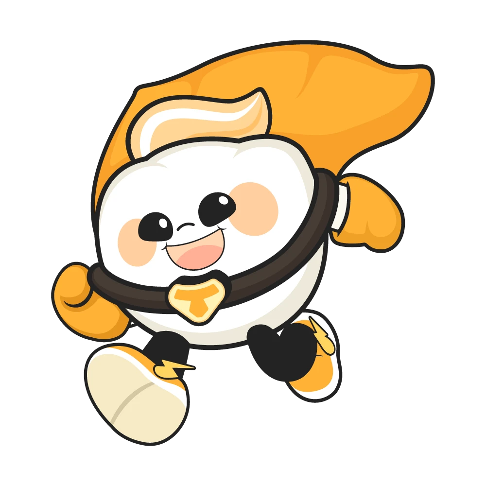รถทันตกรรมเคลื่อนที่ Tooth Taxi Mascot